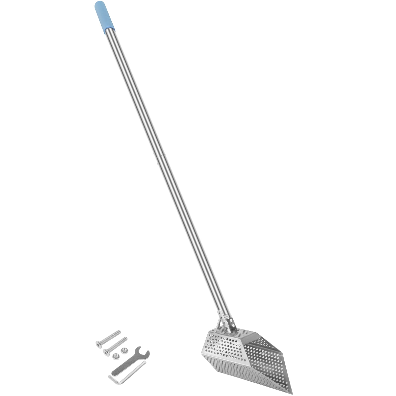 VEVOR Metal Detector Sand Scoop, Stainless Steel Metal Detecting Beach