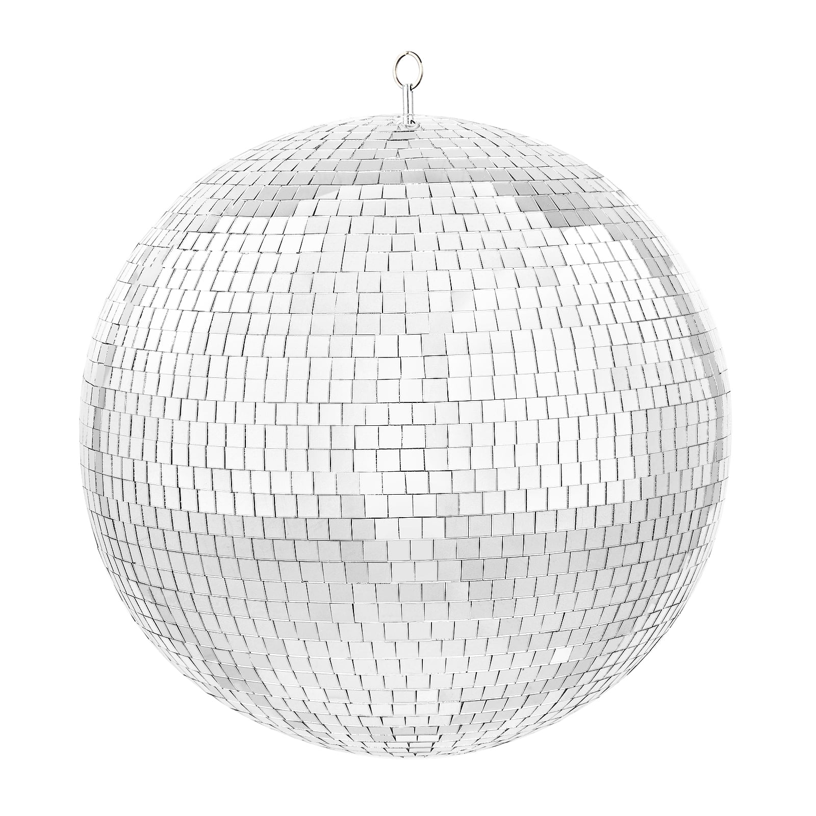 VEVOR Mirror Disco Ball, Large 20 Inch Party Mirror Ball with Hanging Ring, Lightning Disco Ball Party Decorations, Ideal for DJ Club, Stage, Wedding, Birthday, Christmas, New Years Celebration