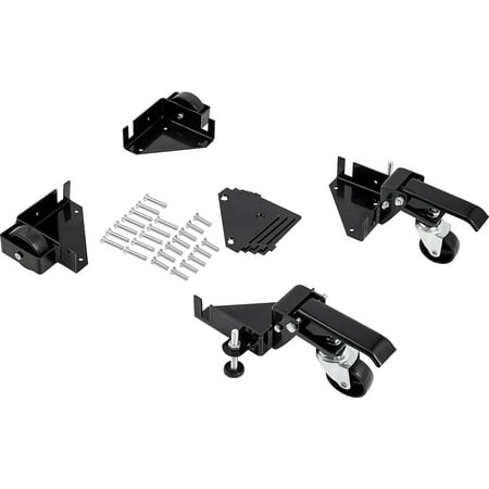 VEVOR Mobile Base, 400 lbs Weight Capacity, Adjustable from 9.5" x 9.5" to Infinity, Heavy Duty Universal Mobile Base Stand with Swivel Wheels for Woodworking Equipment, Bandsaw, Power Tools