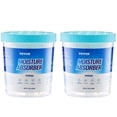 thumbnail image 1 of VEVOR Moisture Absorber Bucket,2 Packs 16.2 oz Hi-Capacity Moisture Absorber Bucket with 800ml Storage Area & Reusable Outer Bucket for Long-Term Use,Fragrance Free Moisture Absorber for Fresher Air, 1 of 9