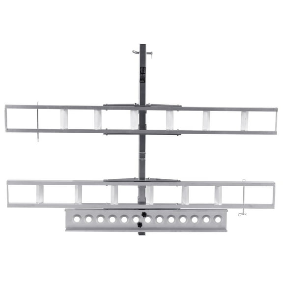 VEVOR Motorcycle Carrier Scooter Dirt Bike Hitch Mount 600LBS Rack Ramp Hauler,