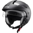 thumbnail image 1 of VEVOR Motorcycle Helmet, 3/4-Face, Smart Street ABS & High Density Helmet with Bluetooth Slot & Interchangeable Lens, DOT Approved Comfortable Motocross Helmet, Fit for Youth & Adults, 1 of 9