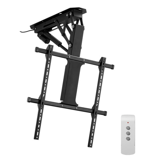 VEVOR Motorized Ceiling TV Mount, TV Wall Mount for 32 to 65 Inch TV 88 lbs, Electric Adjustable Ceiling TV Mount