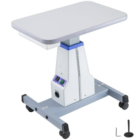 VEVOR Motorized Instrument Table Professional Adjustable Optical Eyeglass Motorized Instrument Work Table for 2 Instruments (A16 22.8"x15.7")