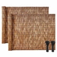 thumbnail image 1 of VEVOR Natural Reed Fencing, 4 ft x 16.4 ft, 2 Pack Decorative Natural Reed Fencing Roll, Decorative Fence for Divider, Privacy Screen Panel Curtain for Balcony Patio Garden Backyard Outdoor, Brown, 1 of 9