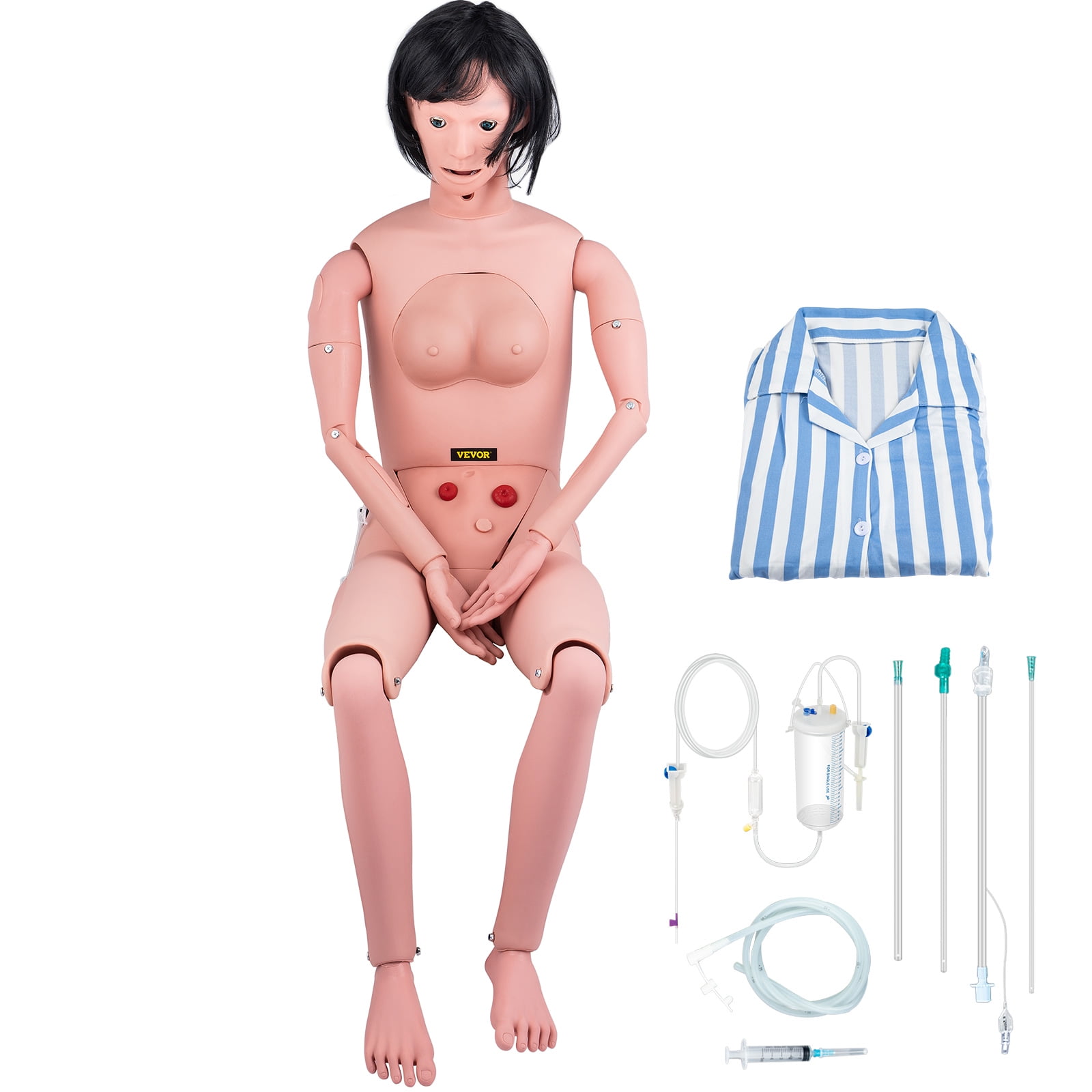 Female Plastic Half Body Mannequin Torso (Chest 33 Waist 25