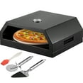 thumbnail image 1 of VEVOR Outdoor Pizza Oven, Stainless Steel Camp Pizza Oven with Set of Professional Pizza Baking Tools Including 12" Cordierite Pizza Stone, Pizza Shovel, Pizza Cutter, Thermometer, 1 of 9