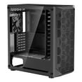 thumbnail image 1 of VEVOR PC Gaming Case, Mid-Tower, Computer Case with High-Airflow Tempered Glass Panel, Dust Filter, 4 x 120 mm Fans, Cable Management, for GPU up to 270 mm in Length, Compatible with ATX/M-ATX/ITX, 1 of 9