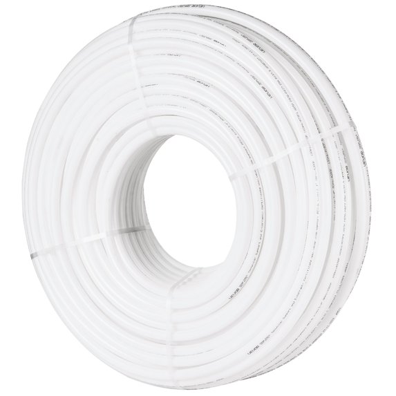 VEVOR PEX Pipe, 3/4 Inch by 500 Feet, PEX-B Flexible Tubing for Potable Water, Hot/Cold Water Lines, Includes Free Cutter & Clamps, White