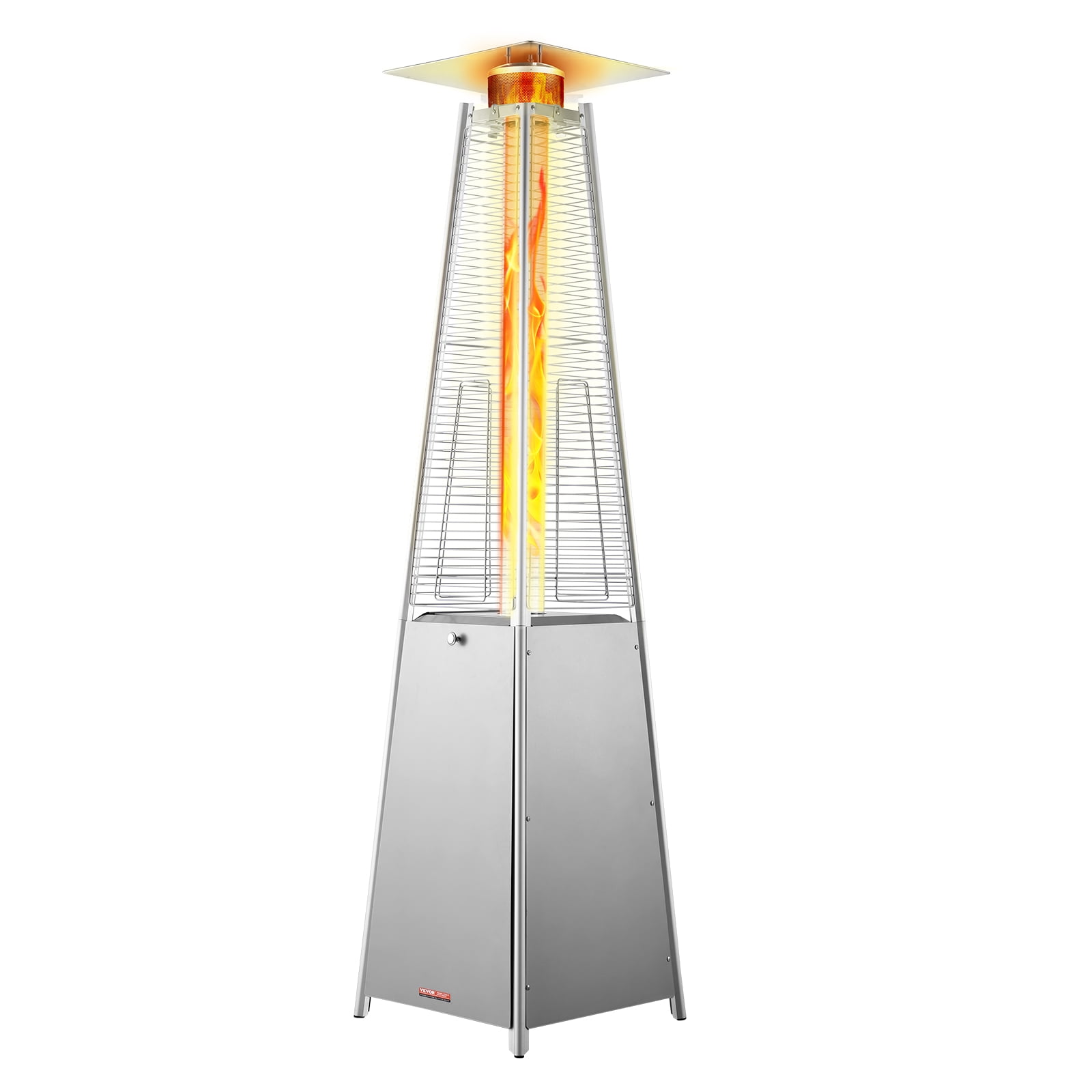 VEVOR Patio Heater for Outdoor Use, 48000BTU Pyramid Propane Heater w ...