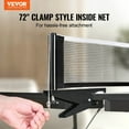 thumbnail image 1 of Vevor DZDTZDPPQZ1877HKXV0 Ping Pong Foldable Tennis Game Table Indoor with Clamp Net, 1 of 10