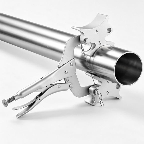 VEVOR Pipe Welding Clamp, Welders 3rd Hand for 1.5", 2", 3", 4" Pipes, Portable Butt Weld Alignment Clamp, Welding Third Hand Tool, Heavy Duty Welding Plier for Industrial Pipeline Work