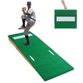 thumbnail image 1 of VEVOR Pitching Mound, Portable Baseball Pitcher's Mound, 85 in Indoor Outdoor Pitching Practice and Training Equipment, Softball Pitching Aids with Antifade Turf, Pitching Rubber, Adjustable Base, 1 of 9