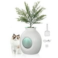 thumbnail image 1 of VEVOR Plant Cat Litter Box, Smart Odor Control System, Hidden Cat Litter Box with 9.48 in Large Entrance, Lighting Decoration & Sturdy ABS Material, Fit for Living Room/Corner/Outdoor Pool/Patio, 1 of 9