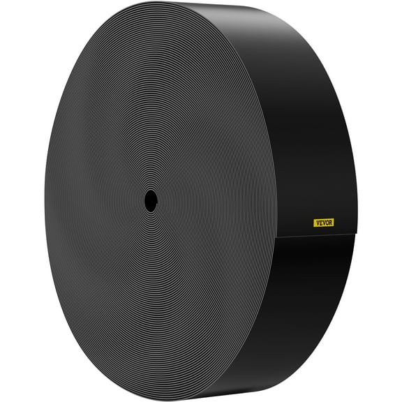 VEVOR Plastic Landscape Edging 10 in x 300 ft, Recycled HDPE Coiled Terrace Board, Flexible Bender Border for Landscaping, Lawn, Garden, Yard, Against Invading Weeds, Black