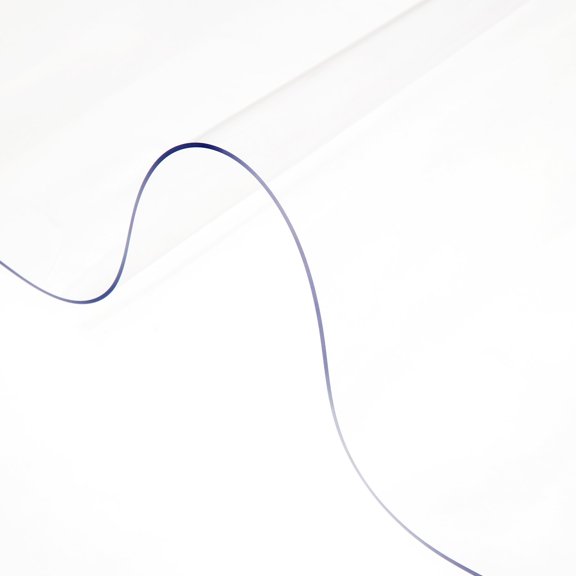 VEVOR Plastic Table Cover, 46"x96"x0.08", Transparent PVC Table Protector, Rectangle Clear Desk Mat, Water Oil Proof Table Cover for Dining Table Coffer Table Kitchen Worktable Dresser Cabinet, etc.