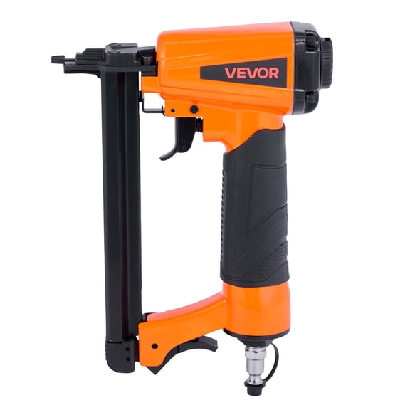 VEVOR Pneumatic Staple Gun, 20 Gauge T50 Pneumatic Upholstery Stapler for 7/16" Crown 5/32"-5/8" Length Staples, 70-110 PSI Air Staple Gun for Woodworking, Upholstering, Fabric, Crafts, DIY