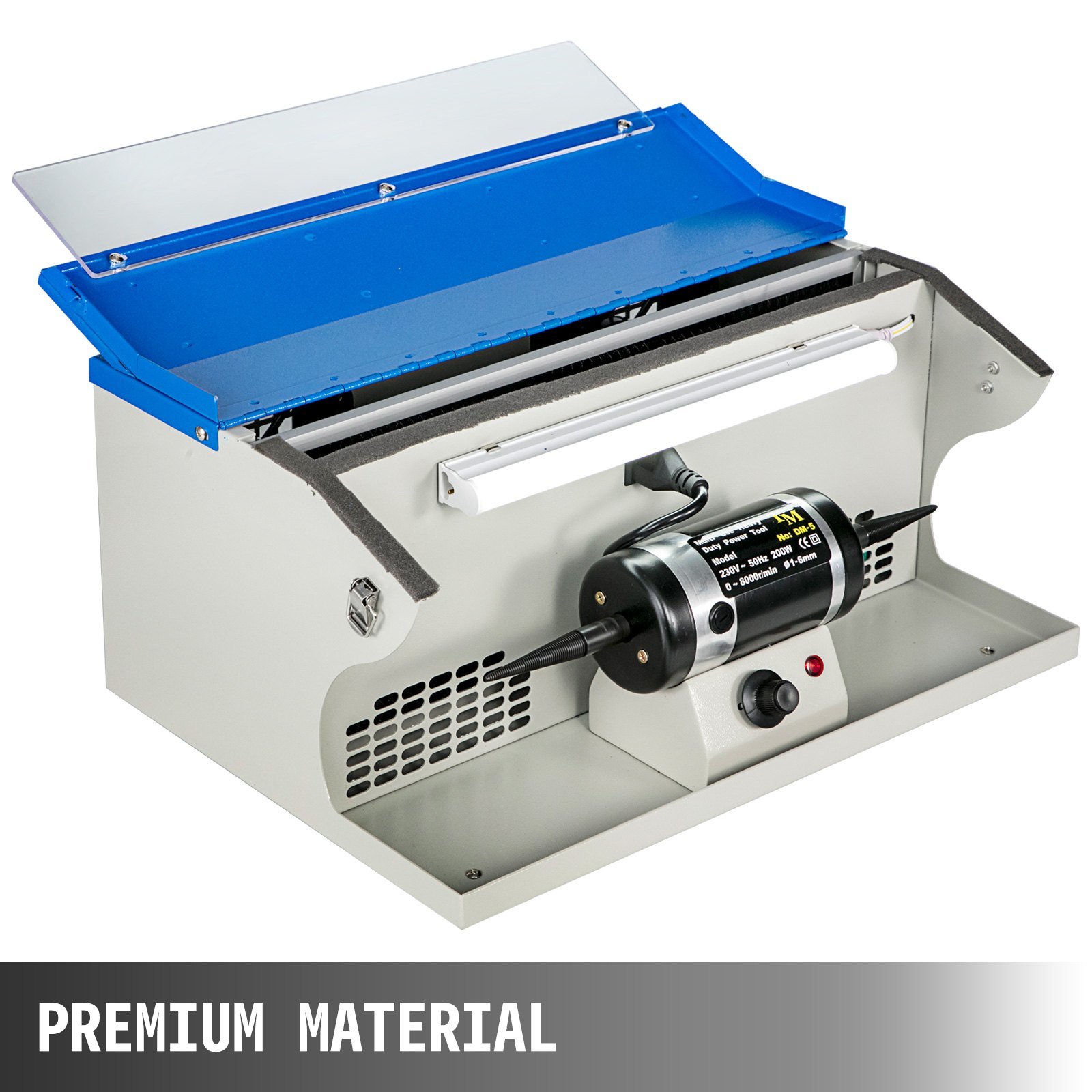 VEVOR Polishing Buffing Machine 200W Jewelry Buffing Machine 110V