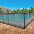 thumbnail image 1 of VEVOR Pool Fence for Inground Pools Pool Fence Removable DIY Pool Fencing 4x12ft, 1 of 5