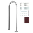 thumbnail image 1 of VEVOR Pool Handrail,36 x 13 inch Pool Railing, Aluminum with Base Plate for Indoor/Outdoor Pools, Humanized Swimming Pool Safety Railing for Decks,Rust-Proof Grab Bar with Accessories for Spas Docks, 1 of 9
