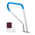 thumbnail image 1 of VEVOR Pool Handrail, 39 x 32 inch Pool Railing, Stainless Steel with Base Plate for Indoor/Outdoor Pools,Swimming Pool Safety Railing for Decks,Rust-Proof Grab Bar w/ Grip Cover&Accessories for Spas, 1 of 9