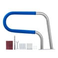 thumbnail image 1 of VEVOR Pool Rail, 31 x 22 in Pool Handrail, 220 lbs Load Capacity Heavy Duty 304 Stainless Steel Swimming Handrail, Detachable Nonslip Sleeve, Rich Accessories, for Poolside, Water Parks， Spa Centers, 1 of 9