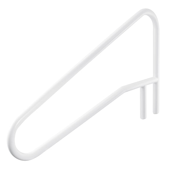 VEVOR Pool Rail, 54 x 32 inch Pool Handrail, 220 lbs Load Capacity Heavy Duty Stainless Steel Swimming Handrail, Seamless Welding, Recessed or Base Mount, for Poolside, Water Parks, Spa Centers