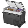 thumbnail image 1 of VEVOR Portable Car Refrigerator, 12 Volt Car Refrigerator Fridge, 58 L / 61.5 QT Dual Zone Portable Freezer, -4℉-68℉ Adjustable Temperature, Compressor Cooler, 1 of 10