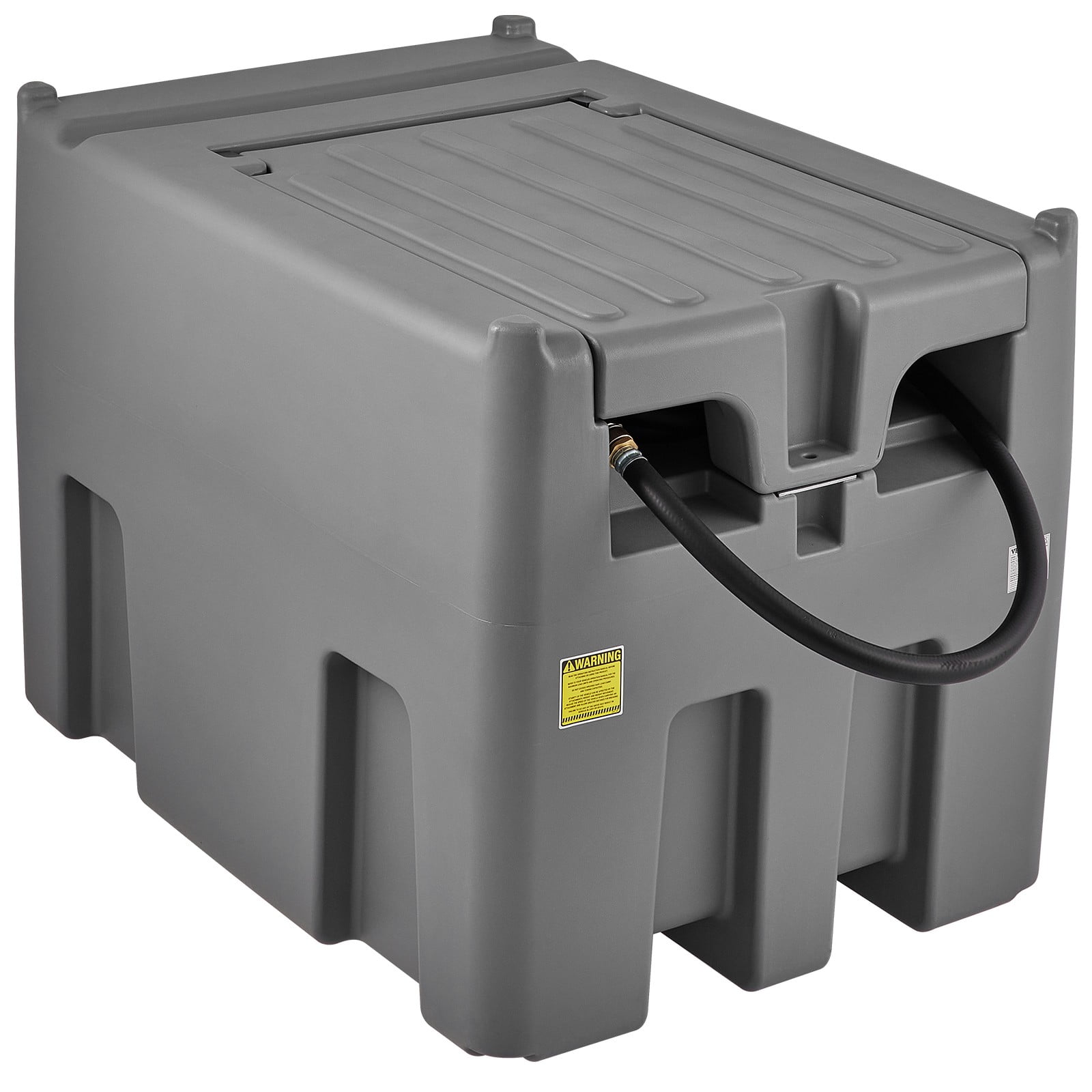 VEVOR YDIES4OOL-E Portable Diesel Tank 116 Gallon Capacity, 10 GPM Flow Rate, 12V Electric Pump, 13.1 ft Hose, 1 × Diesel Fuel Tank