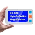 thumbnail image 1 of VEVOR Portable Digital Magnifier, 5-inch HD Electronic Video Magnifier for Low Version, 4X - 32X Zoom Electronic Reading Aid with 17 Color Mode, AV Output, Foldable Handle & 5-Level Screen Brightness, 1 of 9