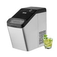 thumbnail image 1 of VEVOR Portable Ice Maker with Scoop and Basket Make Ice 26lbs or 33lbs Ice in 24Hrs 2 Sizes Bullet Ice for Home Kitchen 33Lbs, 1 of 5