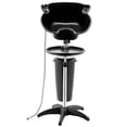 thumbnail image 1 of VEVOR Portable Shampoo Bowl, Deep Shampoo Sink with Adjustable Height & Angle, Washing Hair Station Includes Drain Hose, Shower Head and Bucket, Salon Sink for Home & Barber Use, Black, 1 of 9