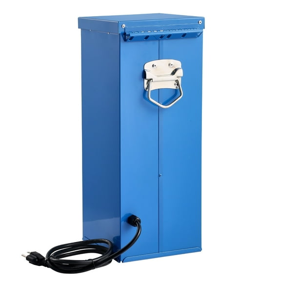 VEVOR Portable Welding Rod Oven, 50LBS Capacity Electrodes Drying Oven 420W 120V, 300℉ Fast Heating Welding Rods Dryer for 18-inch Stick Electrodes,with Easy-to-Carry Handle & Safety Locking Latch