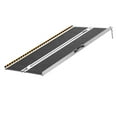 thumbnail image 1 of VEVOR Portable Wheelchair Ramp - 4 ft, 800 lbs Capacity, Non-Slip Aluminum, Folding Threshold Design, Suitable for Mobility Scooters, Home Steps, Stairs, Doorways, Curbs, 1 of 12