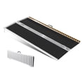 thumbnail image 1 of VEVOR Portable Wheelchair Ramp, 6 ft 800 lbs Capacity, Non-Slip Aluminum Folding Threshold Ramp, Foldable Mobility Scooter Ramp Wheel Chair Ramp, Handicap Ramp for Home Steps, Stairs, Doorways, Curbs, 1 of 9