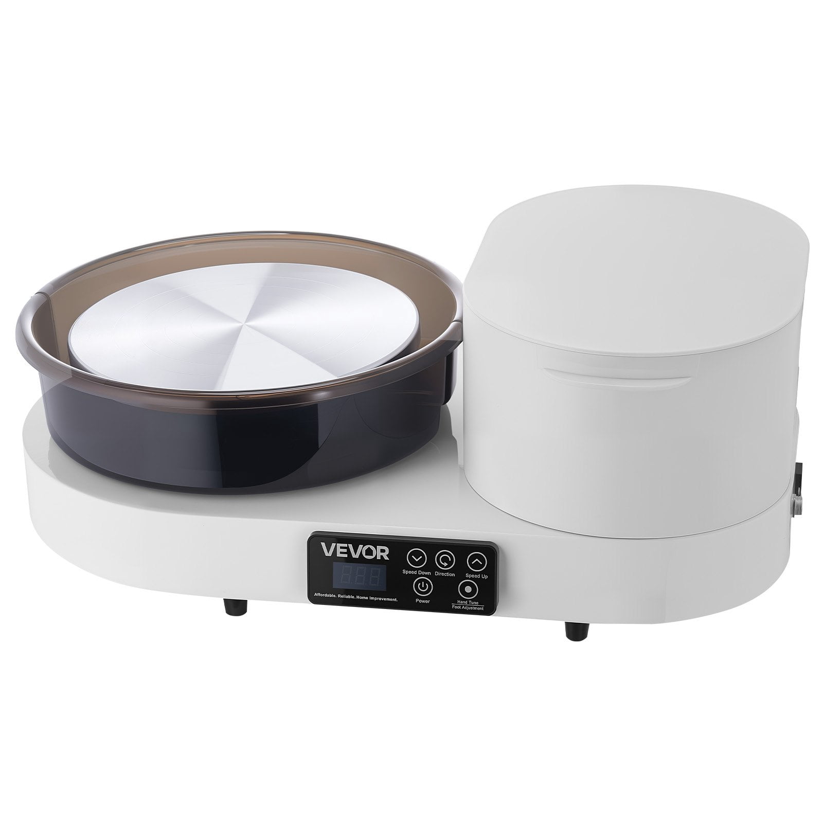 VEVOR Pottery Wheel for Adults, 11" Aluminum Turntable, 450W Electric ...