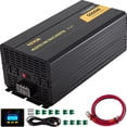 thumbnail image 1 of VEVOR Power Inverter 5000W Modified Sine Wave Inverter DC24V to AC120V Car Converter with USB Port LCD Display Remote Controller LED Indicator AC Outlets Inverter for Car RV Truck Boat Travel Camping, 1 of 9