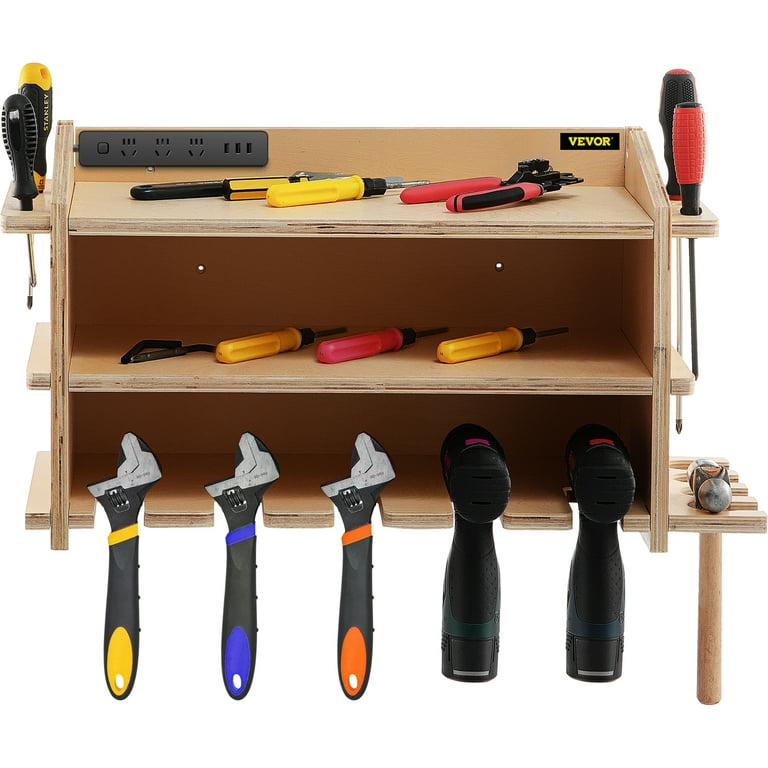 Tool Rack Electric Drill Holder Wall Mount Tools Organizer Wrench