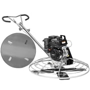 VEVOR Power Trowel, 46  Walk-Behind Cement Trowel with Float Pan, 14HP Gas-Powered Smooth Concrete Surface Finisher, Heavy Duty Commercial Screed Concrete Cement with Finishing Blade, Orange