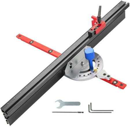 VEVOR Precision Miter Gauge Fence System Woodworking Tools DIY Accessiories for Table Saw,Band Saw,Router Table