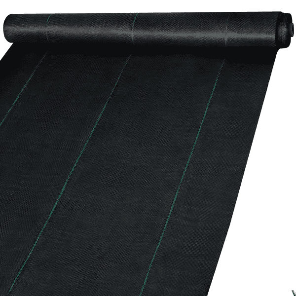 VEVOR Pro Landscape Fabric 2x300FT - 2.4oz Woven Weed Block with High Flow Tech