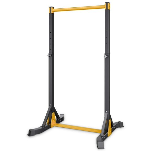 VEVOR Pull Up Bar, 330LBS Capacity Portable Pullup Bar Station, Pullup Bars Free Standing with H-Frame Structure & Heavy-Duty Steel Tube, 8 Level Height Adjustment Gravity Fitness for Arms Back Chest