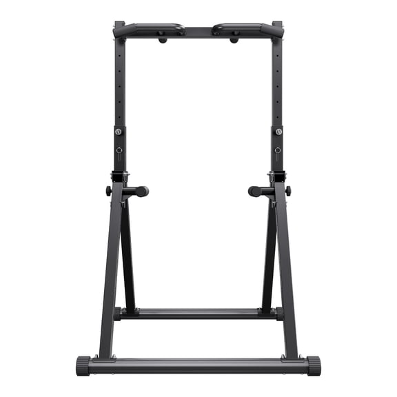 VEVOR Pull Up Bar, 330LBS Capacity Portable Pullup Bar Station, Pullup Bars Free Standing with Triangular Structure & Heavy-Duty Steel Tube, 9 Level Height Adjustment Gravity Fitness for Arms, Back