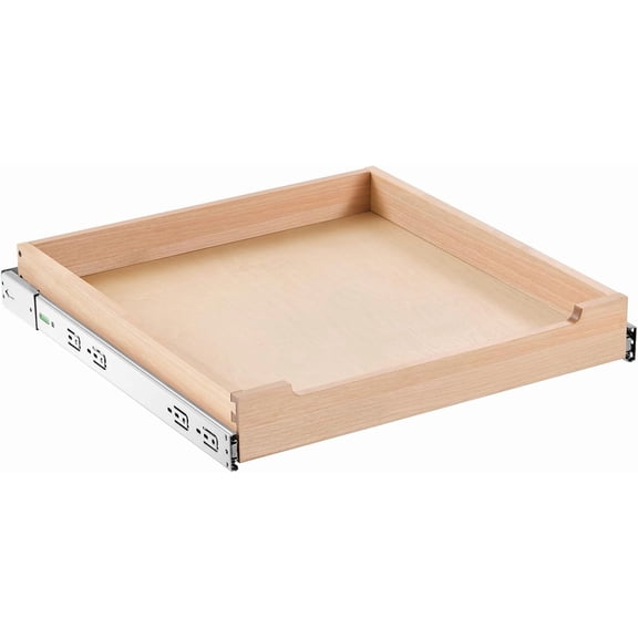 VEVOR Pull Out Cabinet Organizer, 20"W x 21"D Cabinet Drawer, Soft Close Slide out Shelf, Heavy-Duty Sliding Wood Drawer, Bottom Mount Size(20.5"W x 23"D)and Side Mount Size(21"W x 23"D)