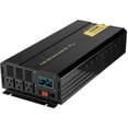 thumbnail image 1 of BENTISM Pure Sine Wave Inverter, 2500W Power Inverter, DC 24V to AC 120V Car Inverter, with USB Port, LCD Display, Remote Controller Power Converter, for RV Truck Car Solar System Travel Camping, 1 of 8