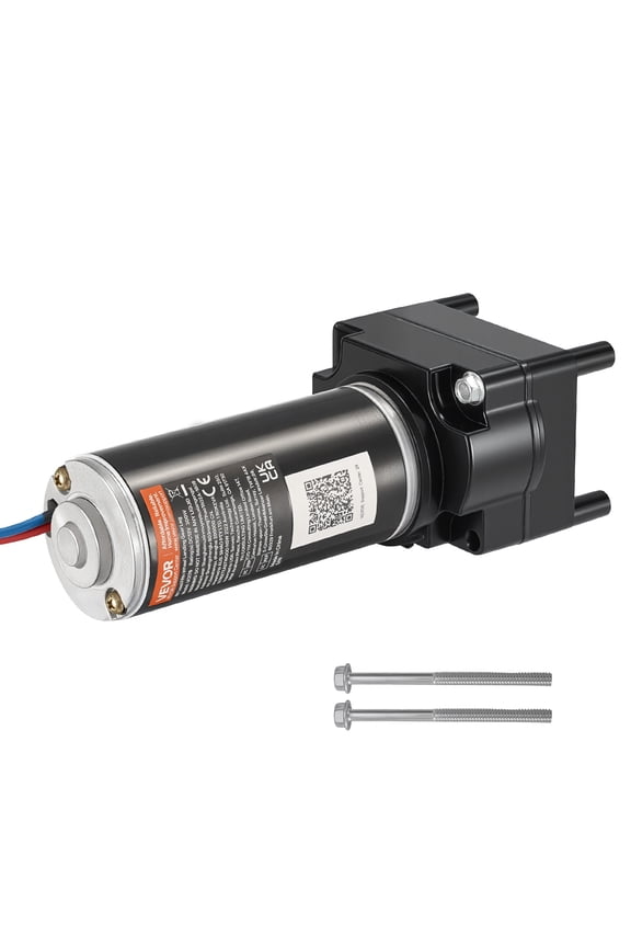 RV 5th Wheel Landing Gear Motor, Replaces LG-142178, 5500 lbs Capacity, 300W RV Fifth Wheel Power Landing Gear Motor Compatible with Lippert Venture, Atwood, Stromberg Carlson Systems, Black