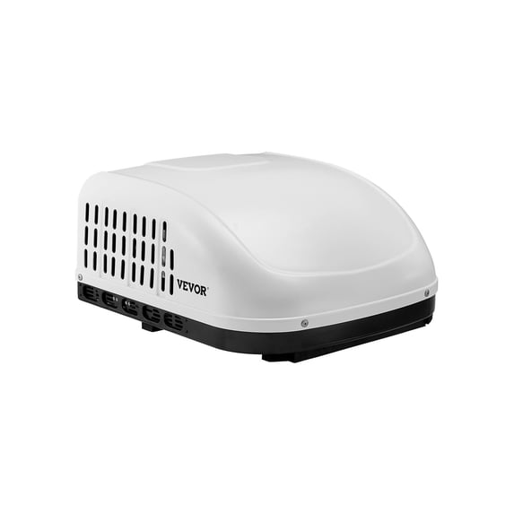 VEVOR RV Air Conditioner, 13500 BTU Non-Ducted Rooftop RV AC, 65 dB Quiet Design, Highly Compatible with Air-conditioning Unit for Replacing Old Damaged Units, for Campers, Vans, Trailers, White