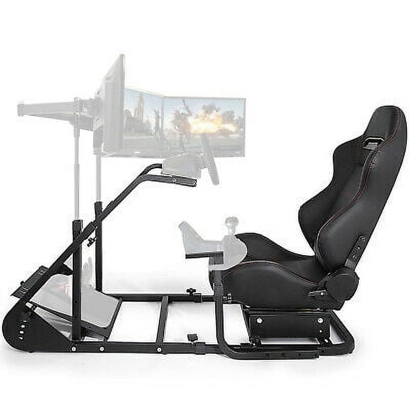 VEVOR Race Simulator Cockpit for Logitech G25, G27, G29, G920 Height Adjust  Race Wheel Stand,Wheel Pedal Shifter Not Included G29G27G25ZLYXZJ01V0 - The  Home Depot