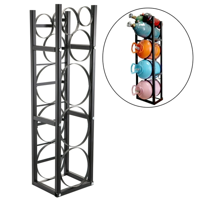 VEVOR Refrigerant Tank Rack, Cylinder Tank Utility Rack with 330lb and