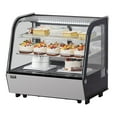 thumbnail image 1 of VEVOR Refrigerated Display Case, 4.2 Cu.Ft./115L Countertop Pastry Display Case, 2-Tier Commercial Display Refrigerator with LED Lighting, TURBO Cooling, Frost-Free Air-Cooling, for Bakery, 1 of 9